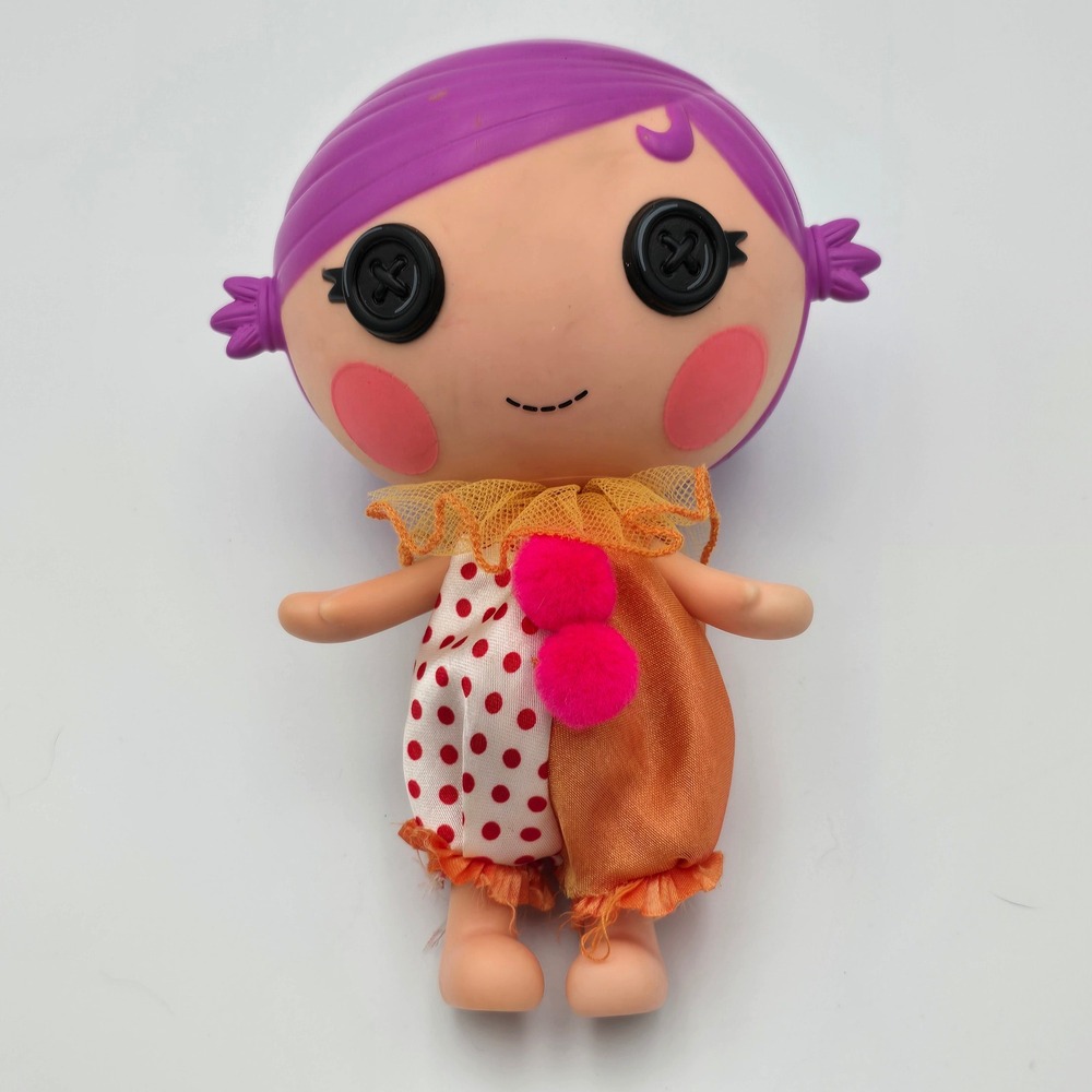 Lalaloopsy Littles Squirt Lil' Top doll purple hair button eyes 2011